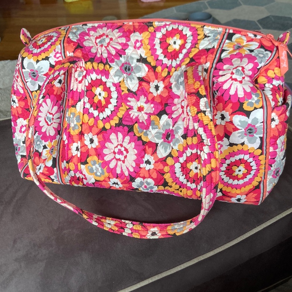 Vera Bradley Pixie Blooms Duffel Bag